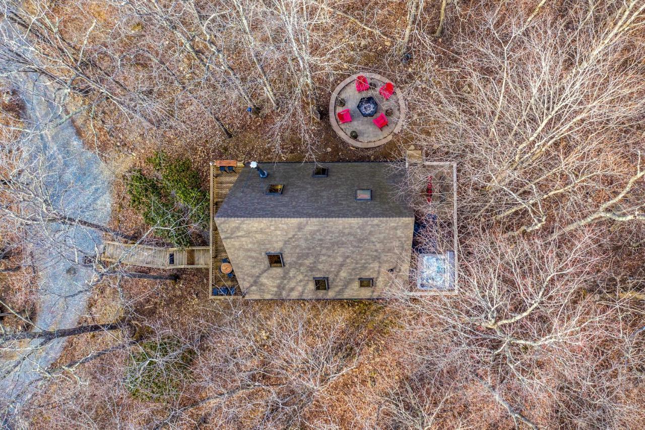 A-Frame Cabin With Hot Tub 1 Mi To Beech Mountain! Exteriör bild