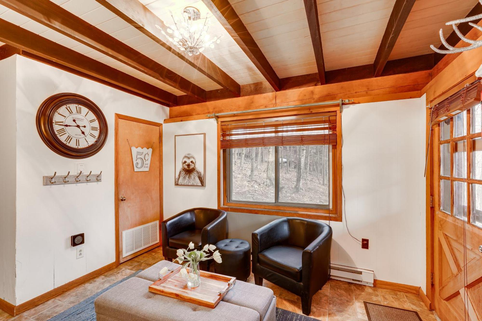 A-Frame Cabin With Hot Tub 1 Mi To Beech Mountain! Exteriör bild