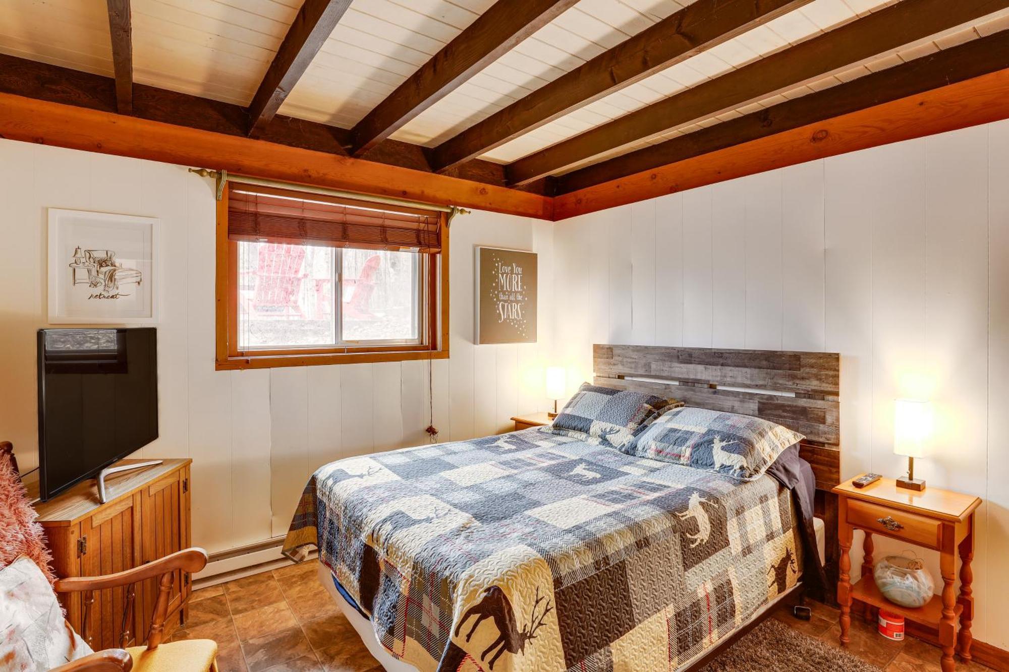 A-Frame Cabin With Hot Tub 1 Mi To Beech Mountain! Exteriör bild